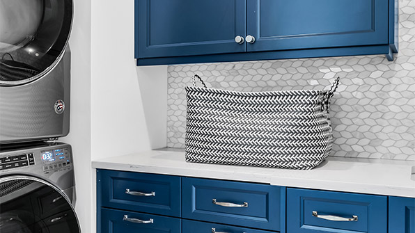 Professionally photographed custom laundry room, Spring Lake NJ